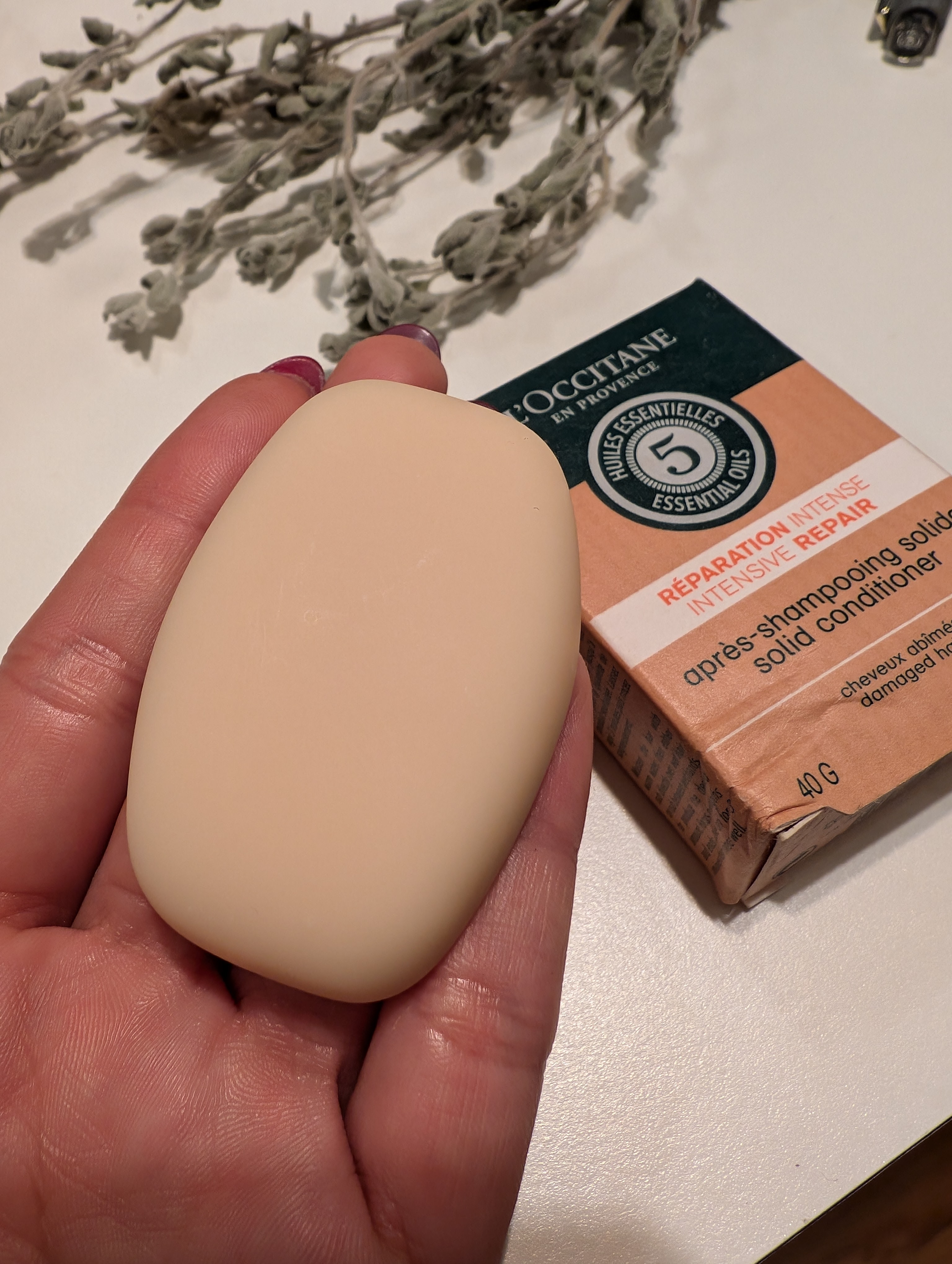 size of the product after a month of use