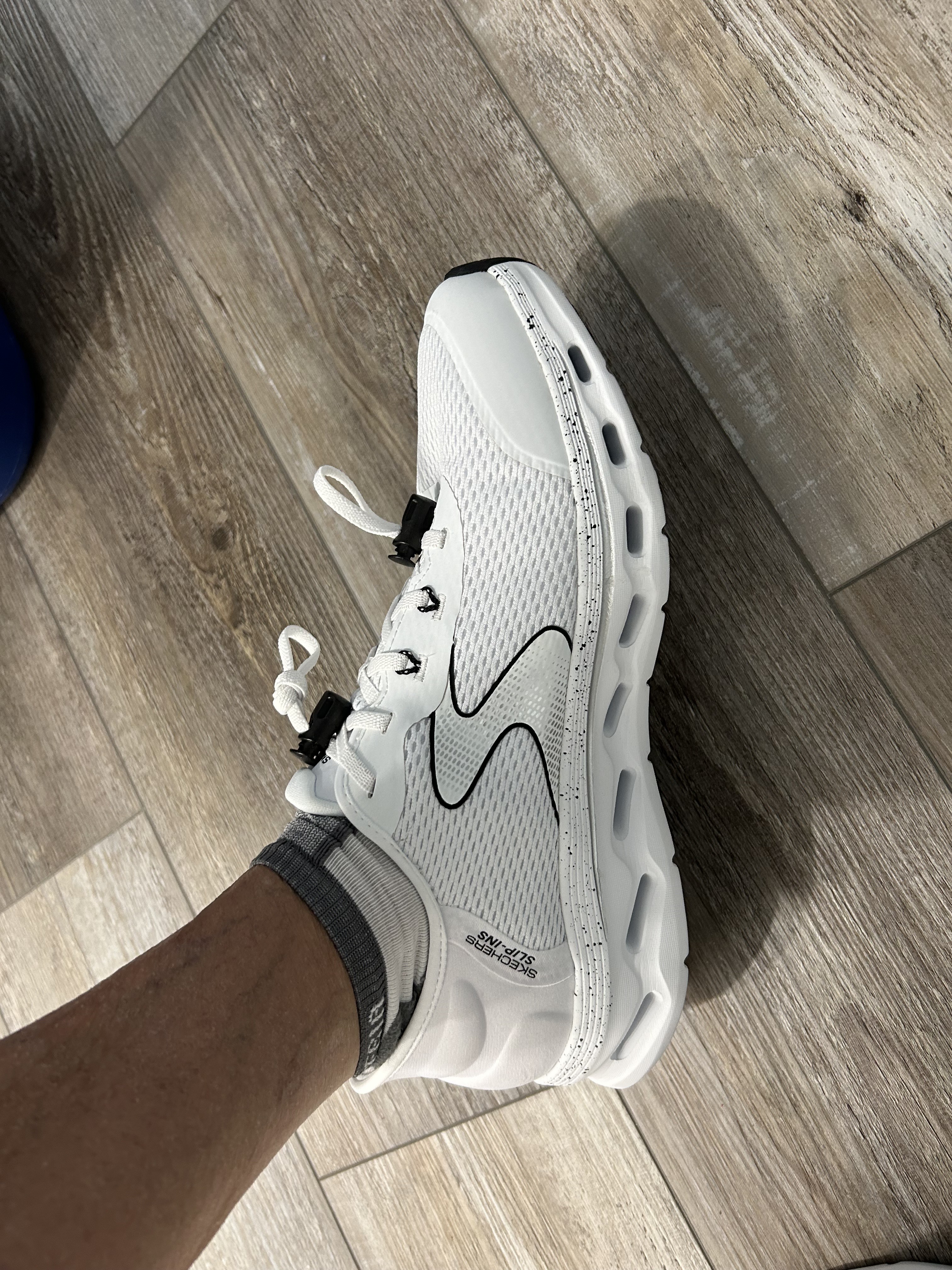 Toggles added to loose laces