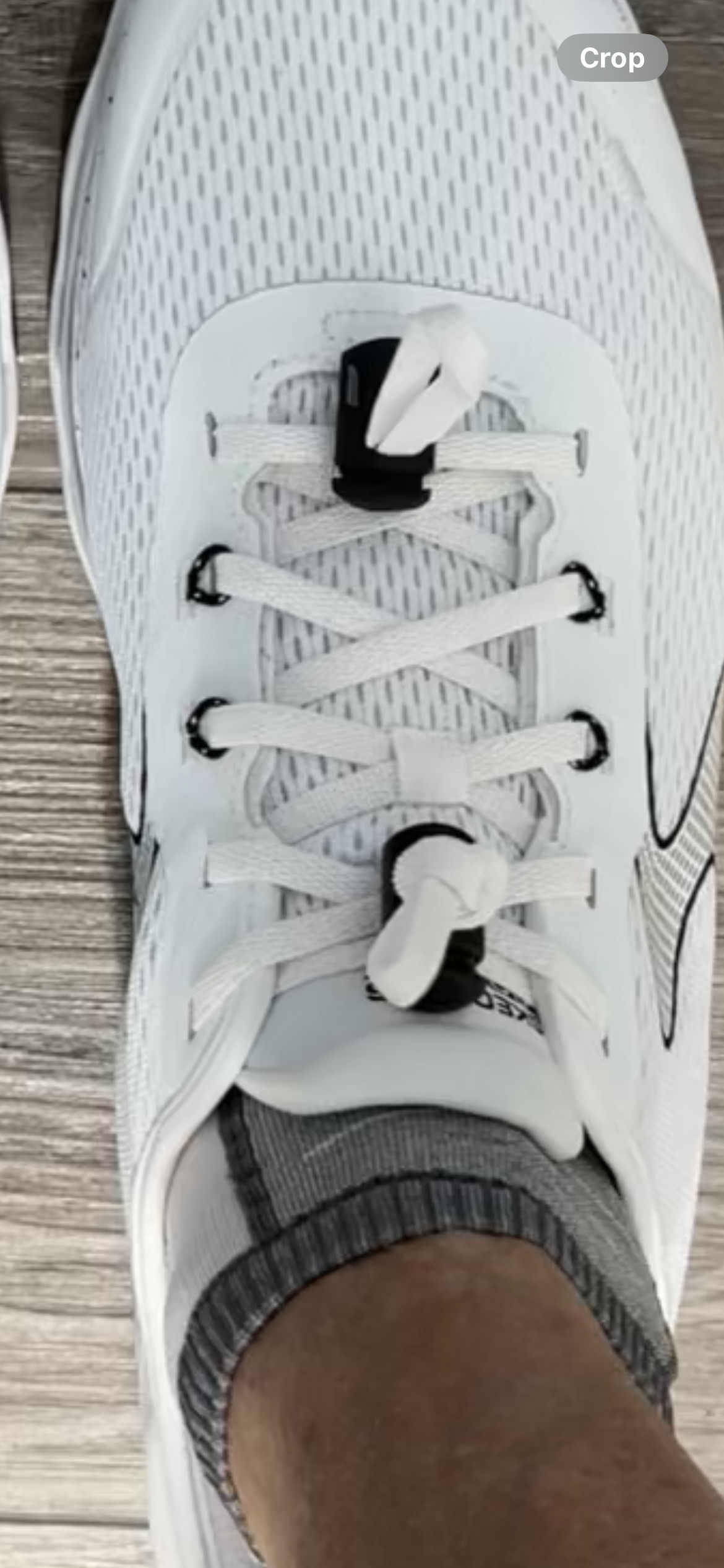 Needed adjustments for loose laces