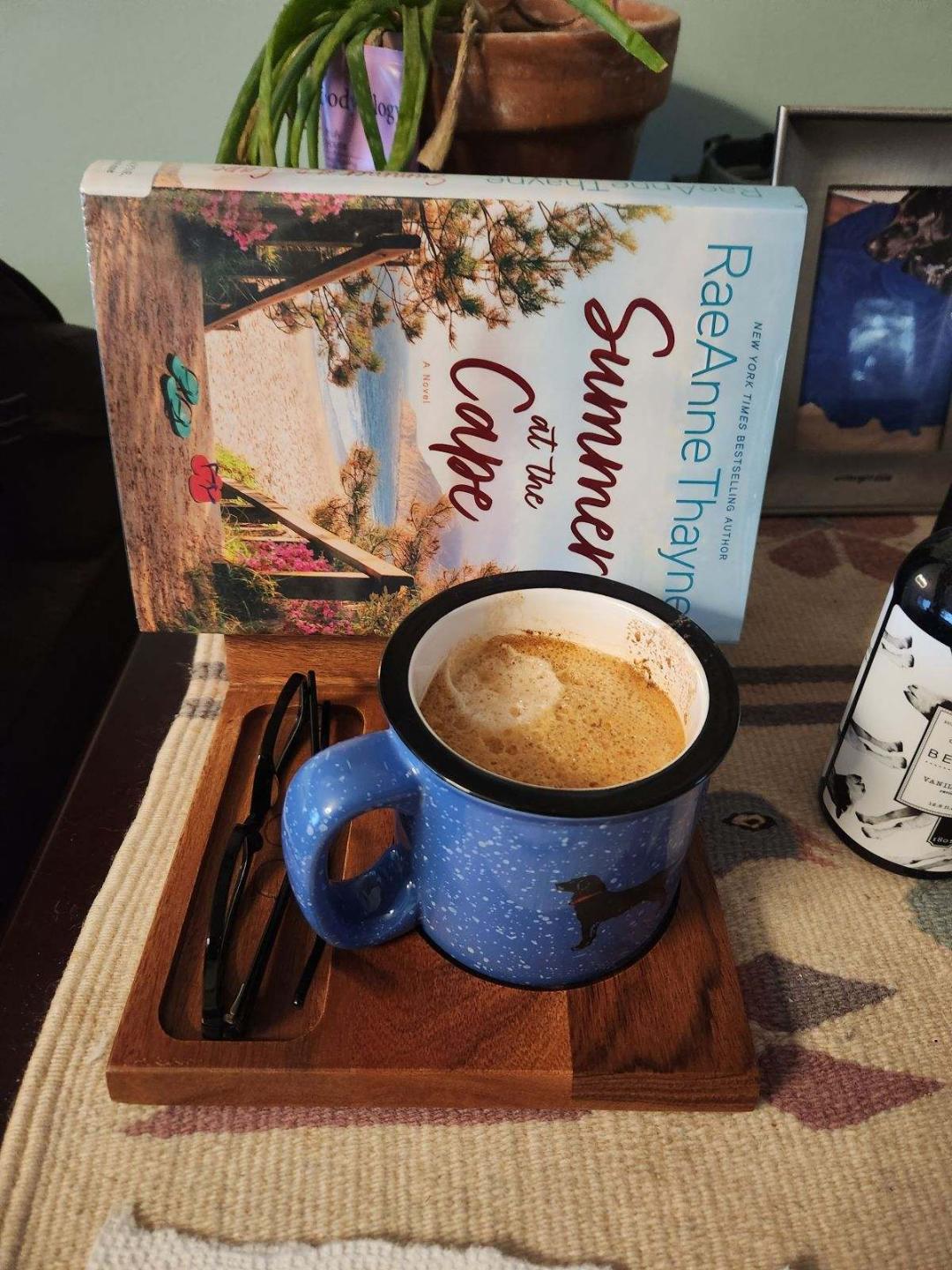 with coffee