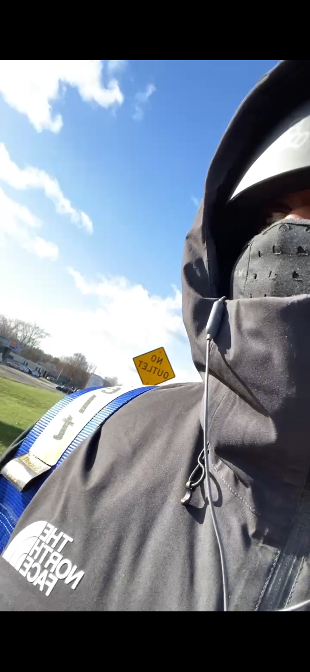 On my onewheel in 25* weather