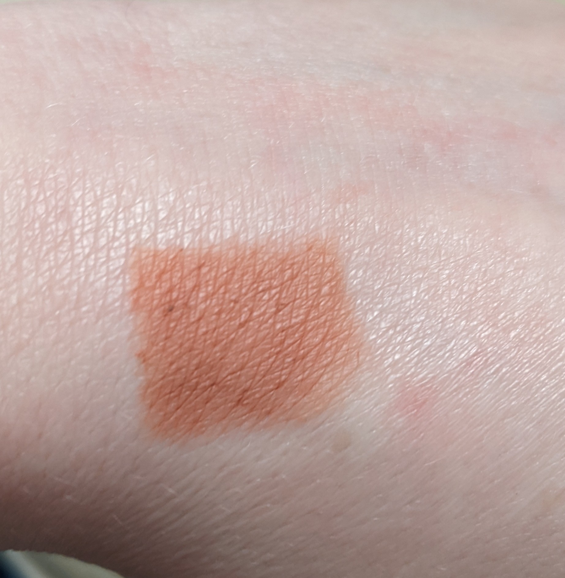 "Pink" is the little spot outside the lower right corner--just away from the shade.