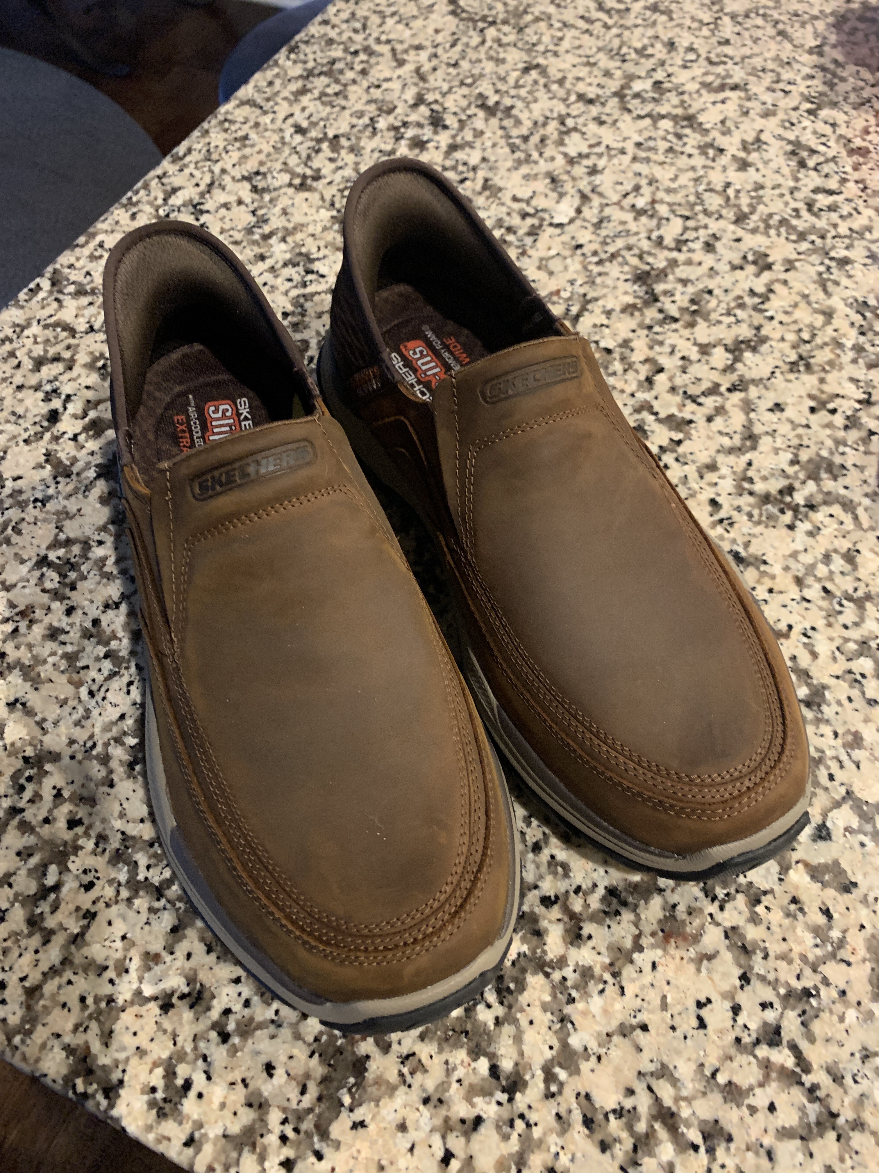 Skechers Men's Hands Free Slip-ins Relaxed Fit- Respected - Elgin Casual  Moccasin Sneakers from Finish Line - Macy's