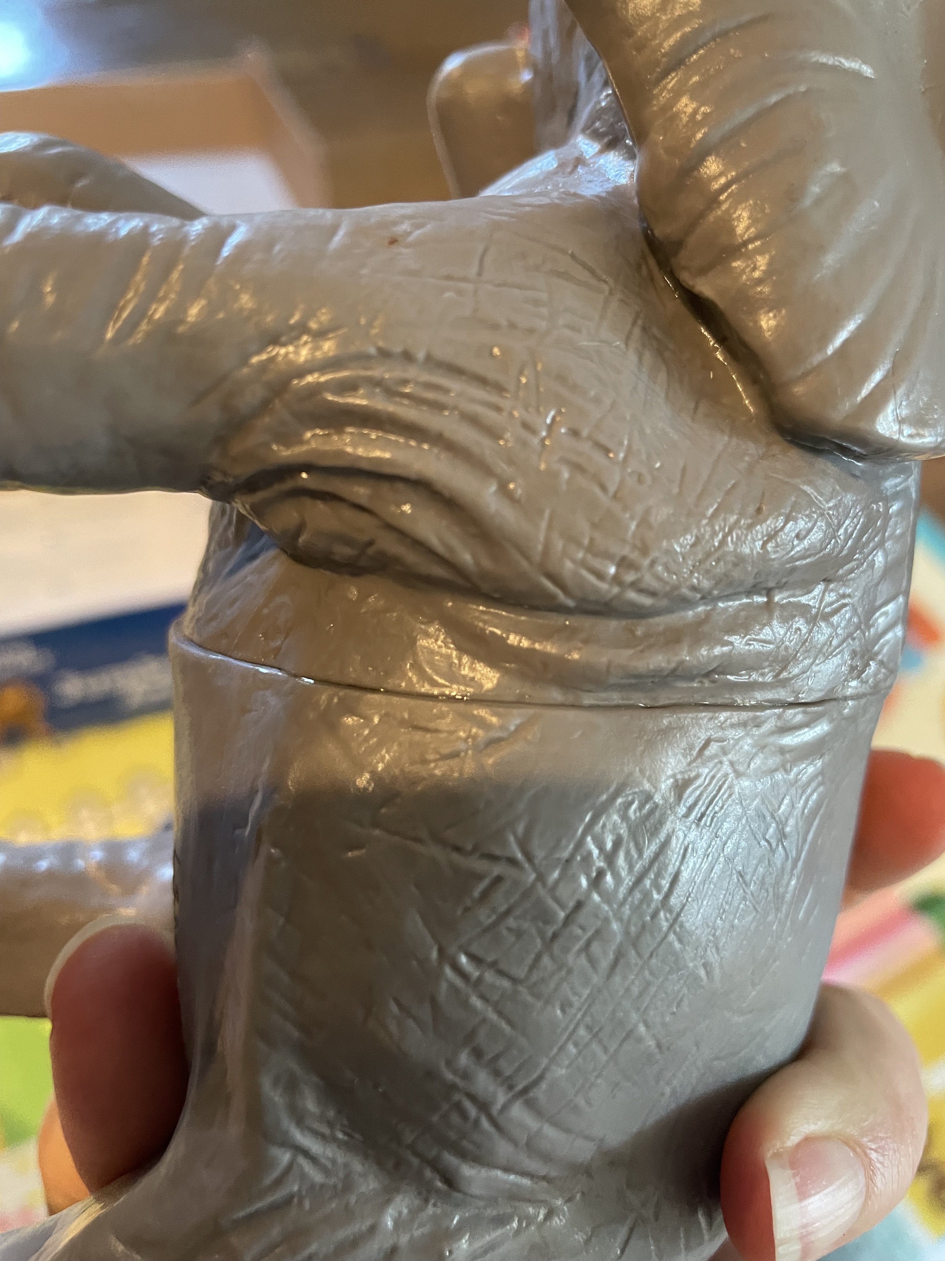 Mismatched texture on these pieces also
