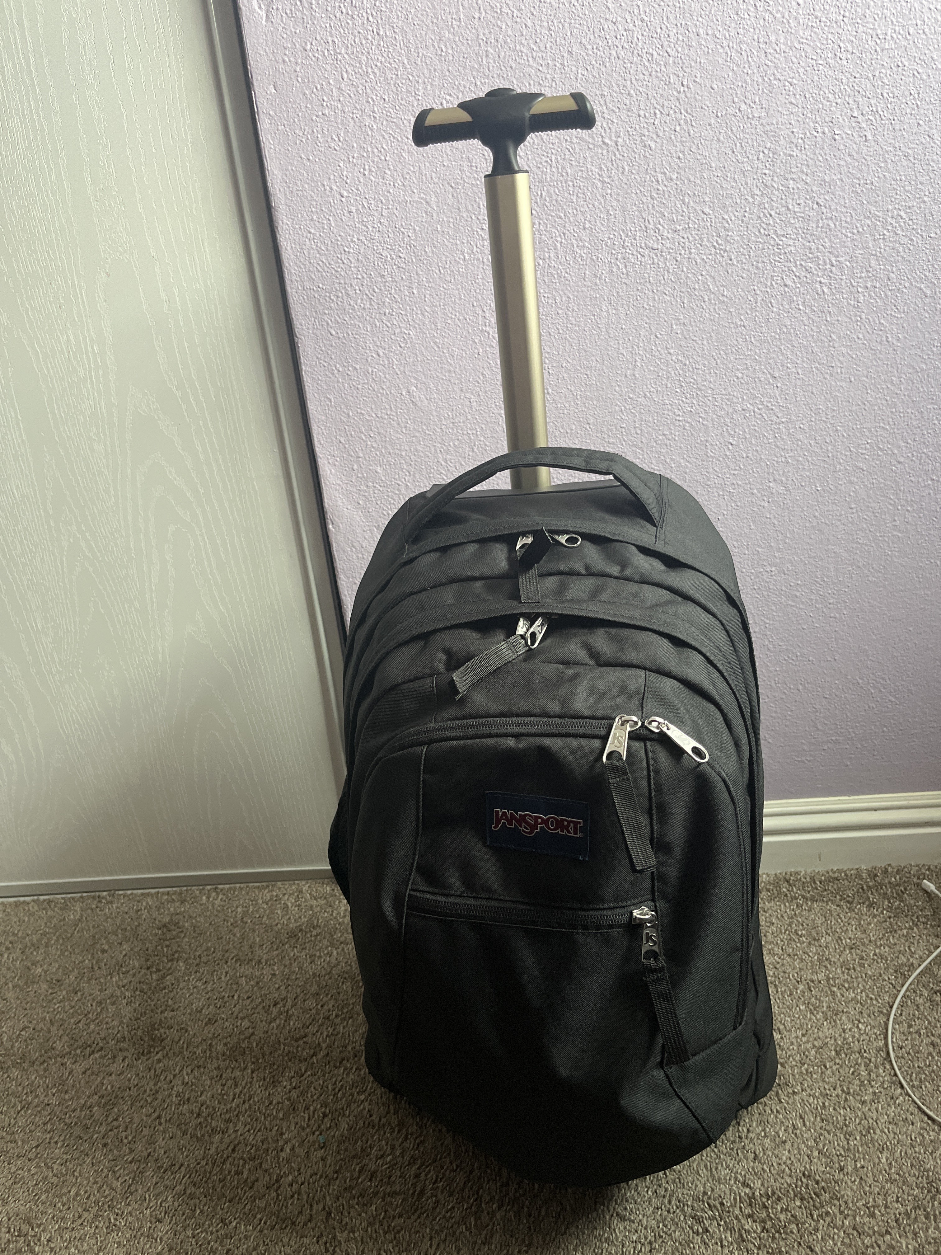 Photo of the rolling backpack