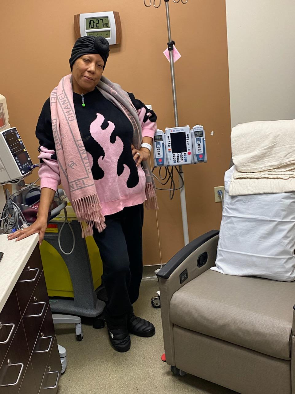 Cancer sucks, but Notth Face makes it easier.