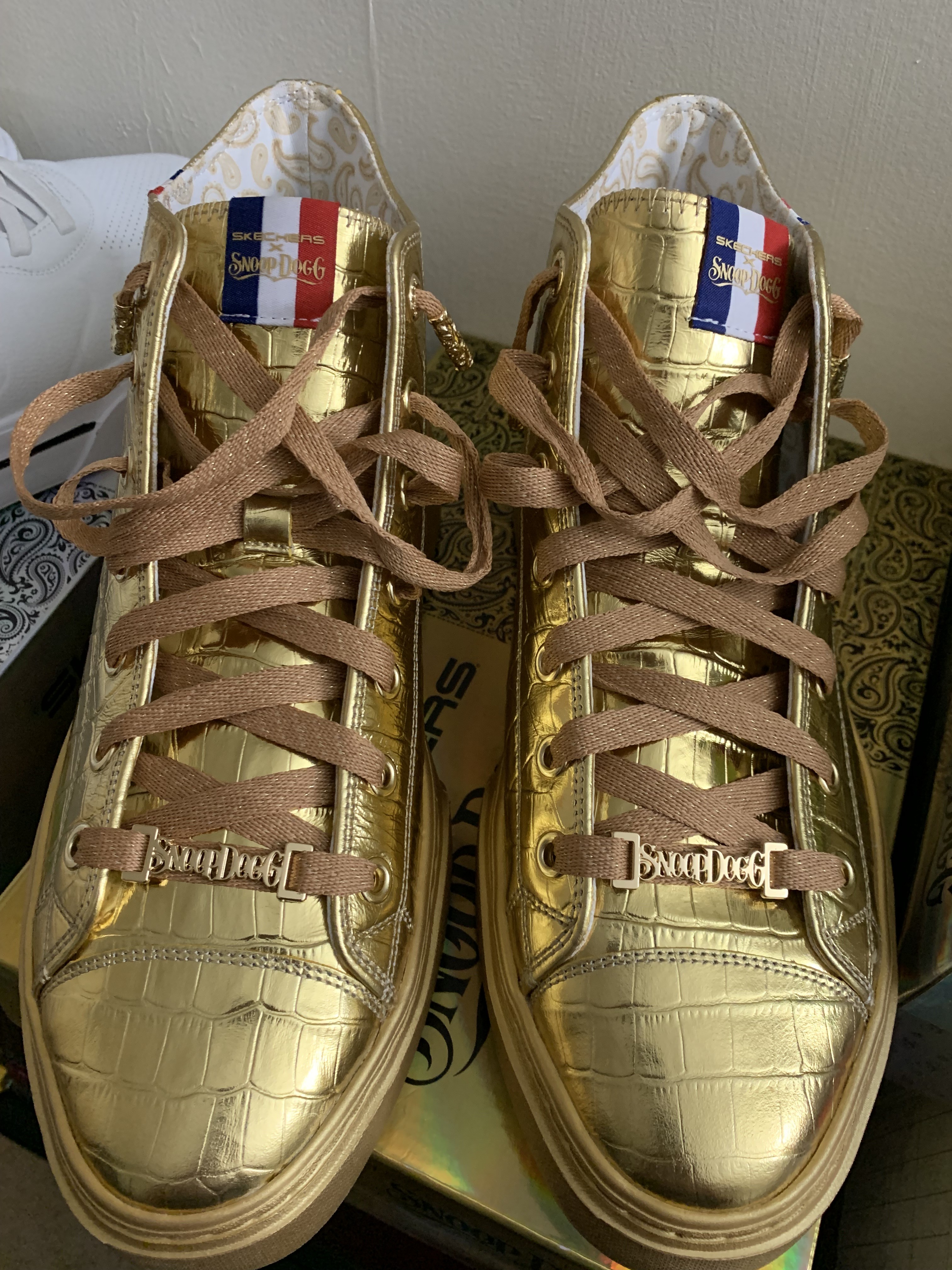 Skechers Men's Snoop Dogg: Snoop One - Gold Medal Snoop High Top
