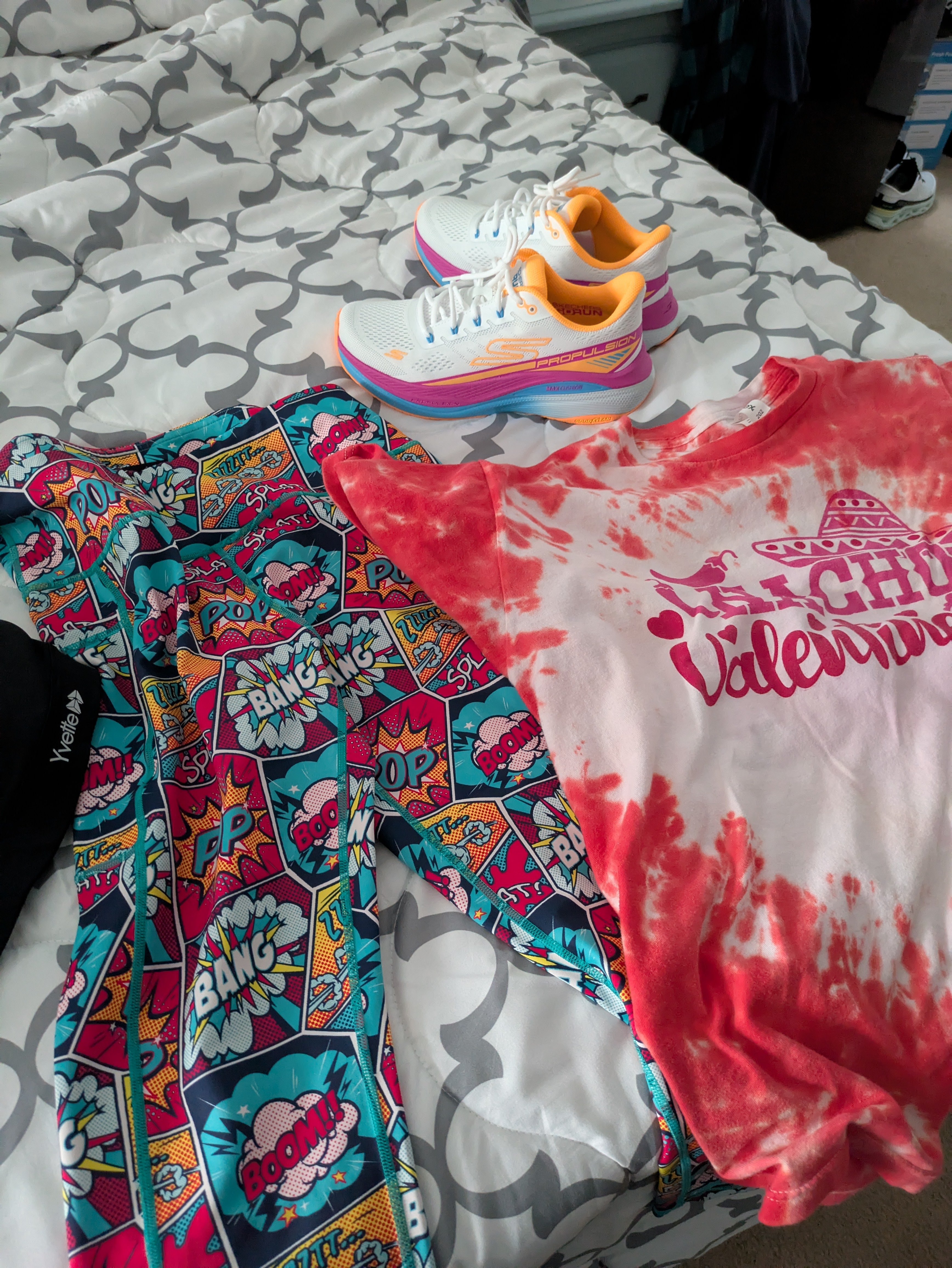 Pair #2 ready for dance class!