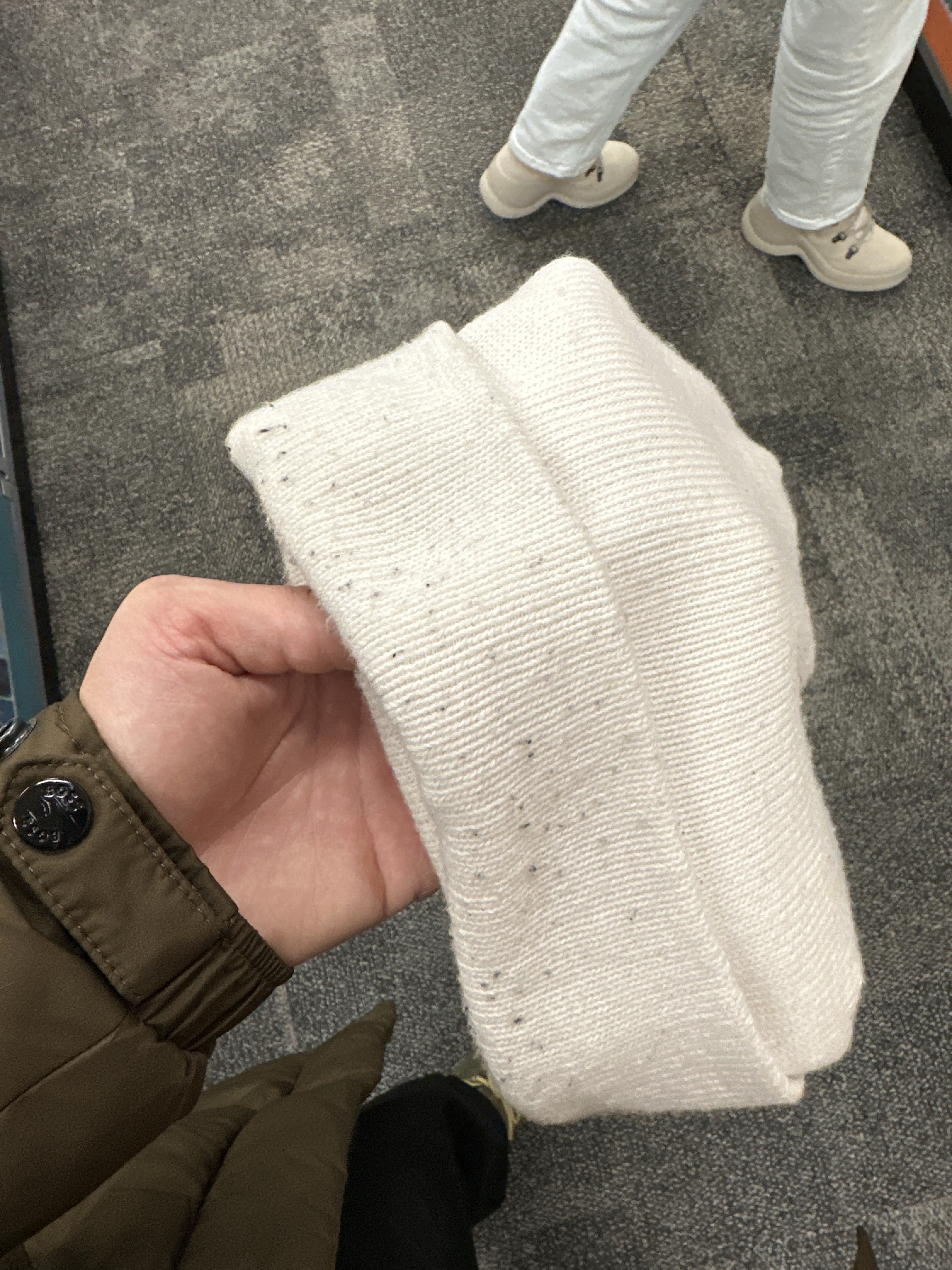 After a few times wearing it.