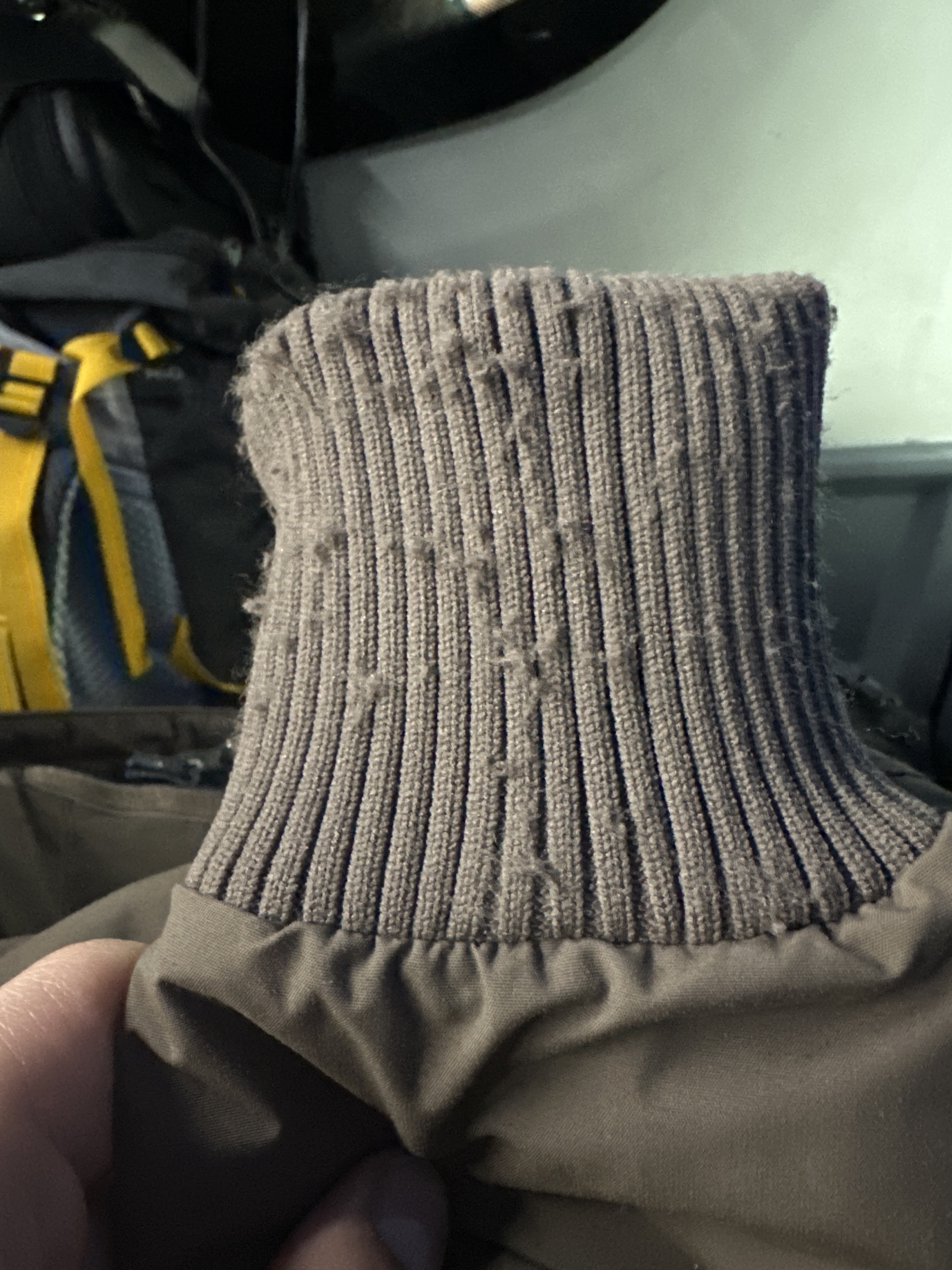 Bad materials in cuffs