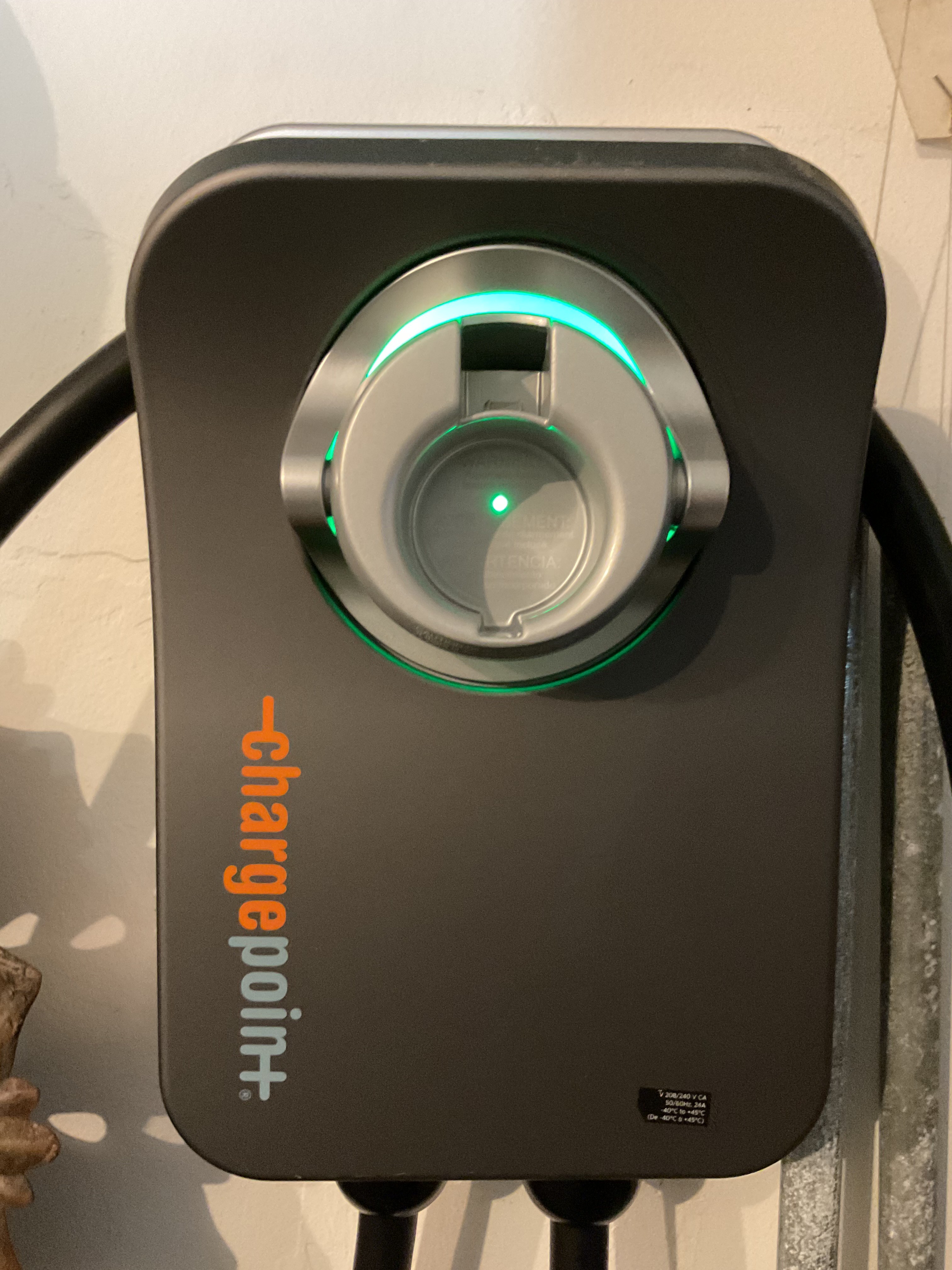 My Level 2 Charger installed in garage!