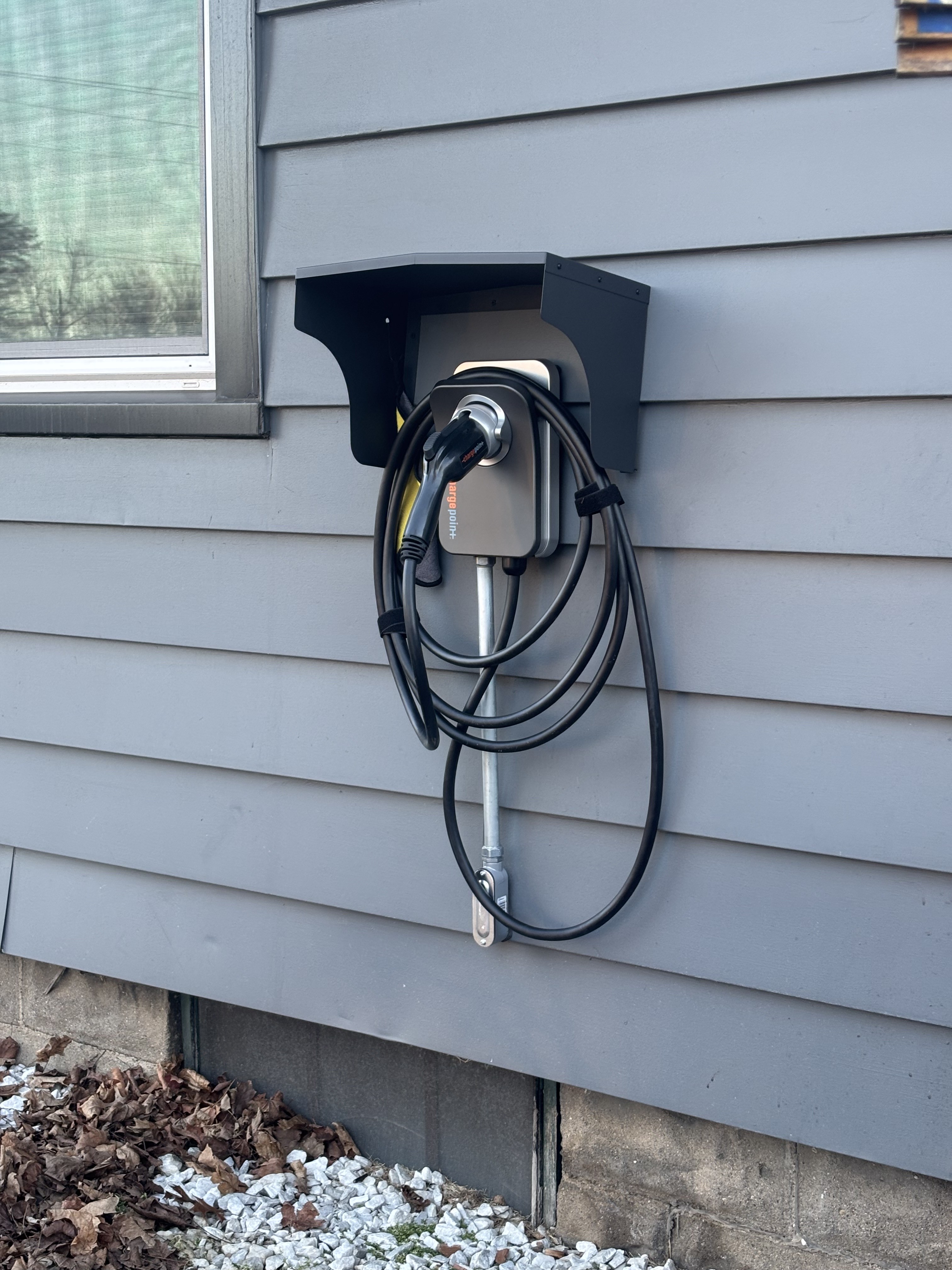ChargePoint 240V Smart Flex Hardwire Charge Station for 20-80A Circuit ...