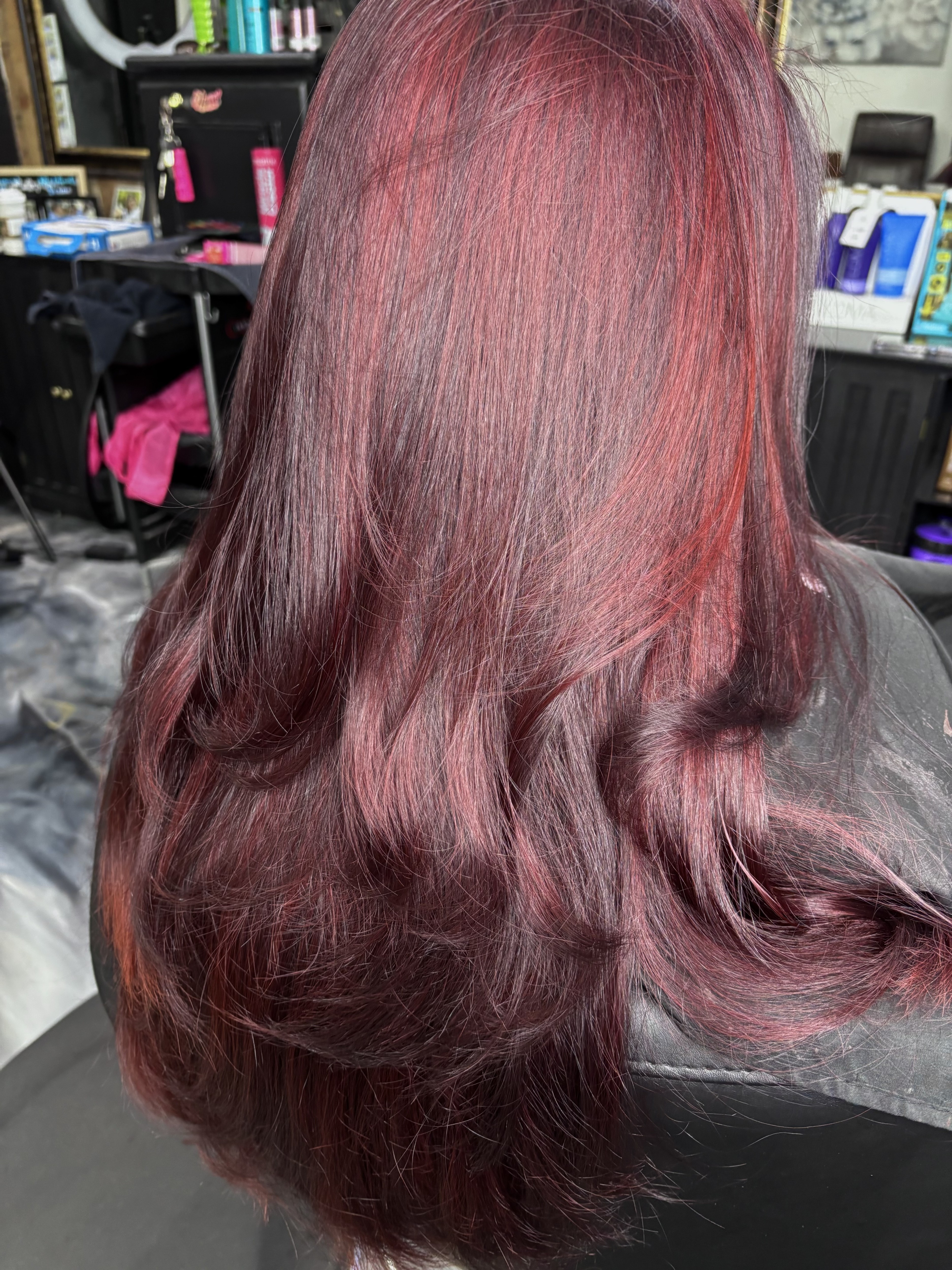 Super shiny and silky