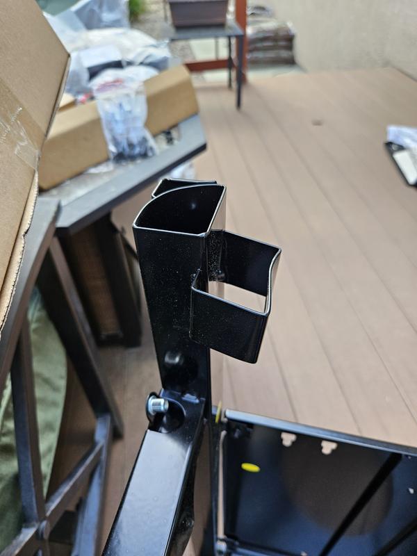 Bent straight out of the box.