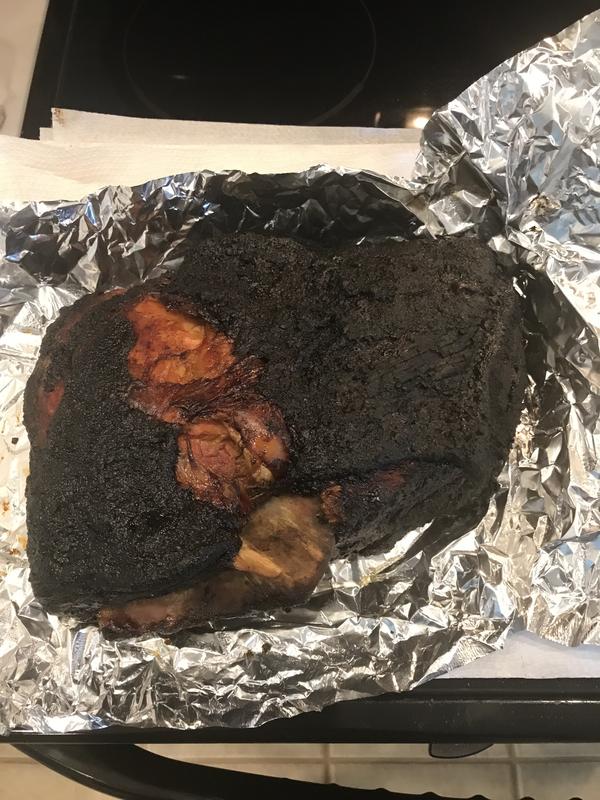 Learned snake method, pork butt