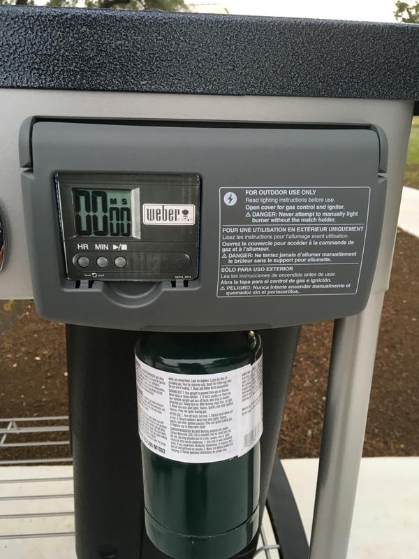 The clips at the bottom of the plastic housing do not apply enough tension to hold the timer in place.