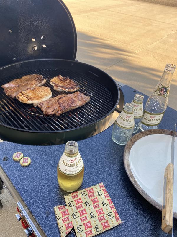 Pork chops and pork steaks