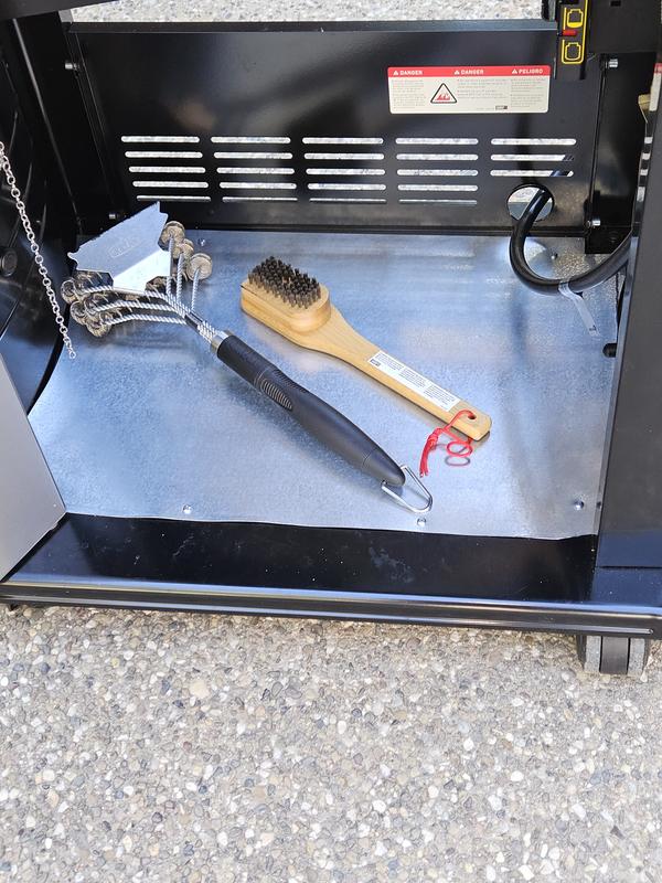 Covered up the hole in the bottom so it can be used for storage