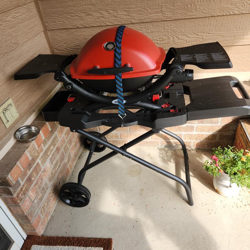 Waiting for Tim to turn it around so I can grill chicken breasts for supper