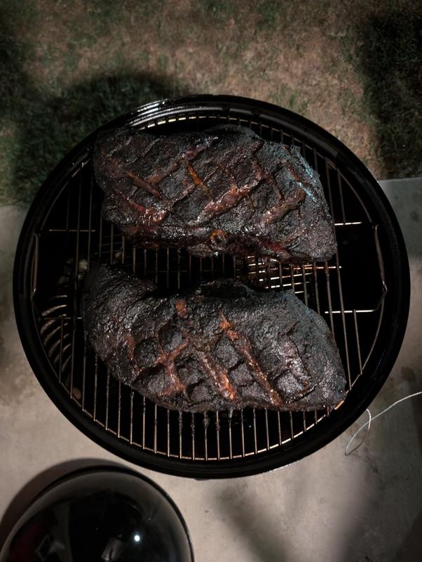 Pulled Pork on 18 inch WSM