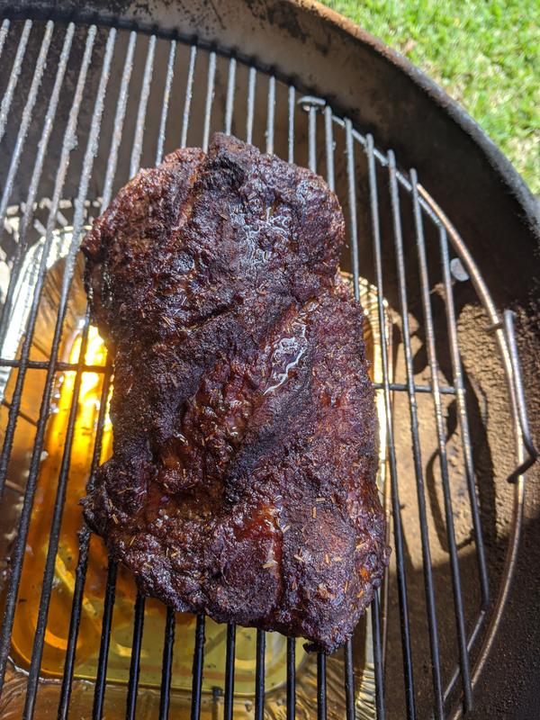 low and slow pork shoulder