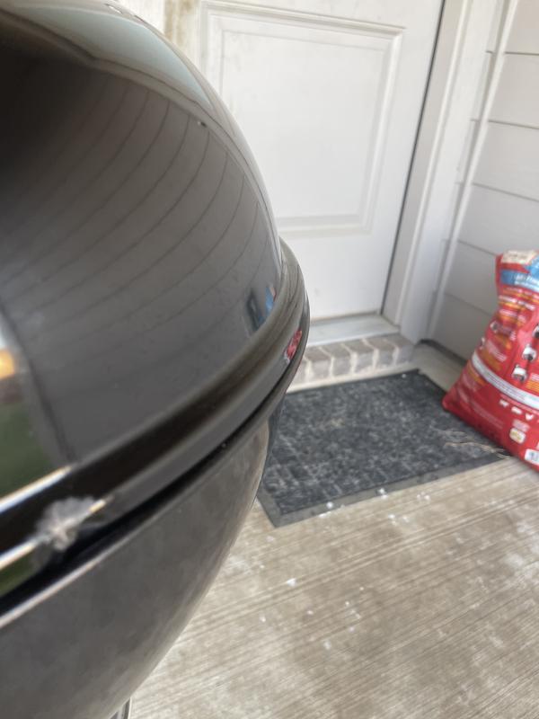 Sits like this when I put the lid on instead of immediately flush