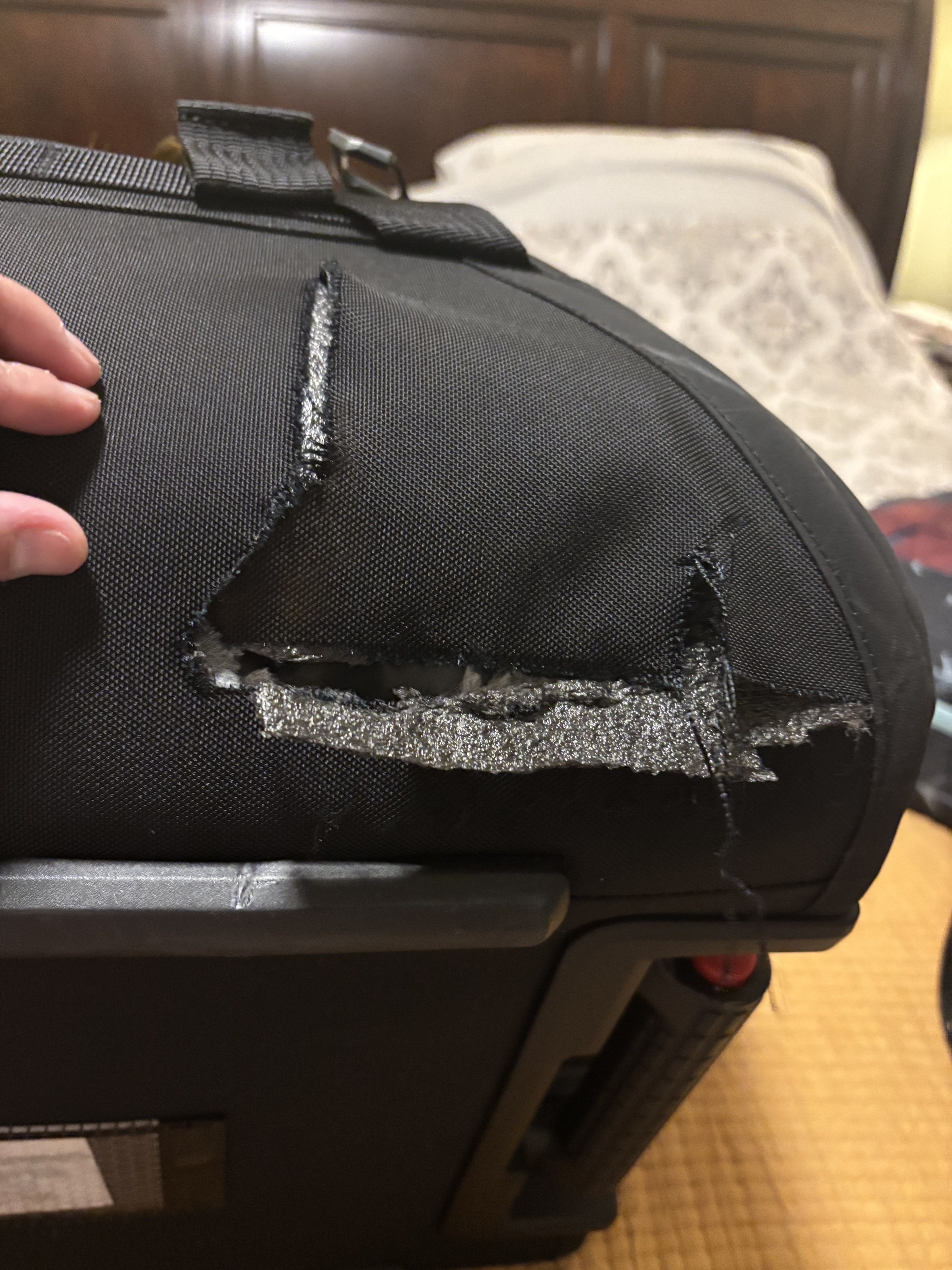 Ripped!!! Did not last one use!