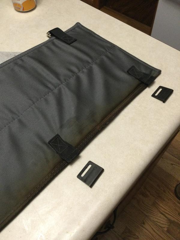 Straps can't withstand heat