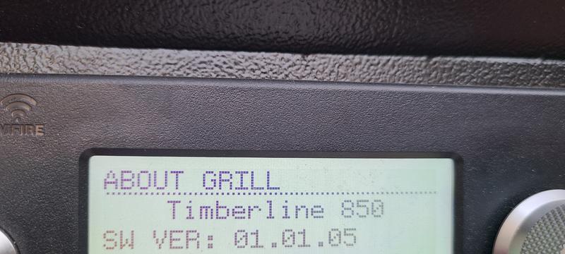 Make the dealer plug in the grill first so you can make sure it doesn't say this version.