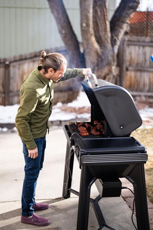 Cooking on my new Woodridge