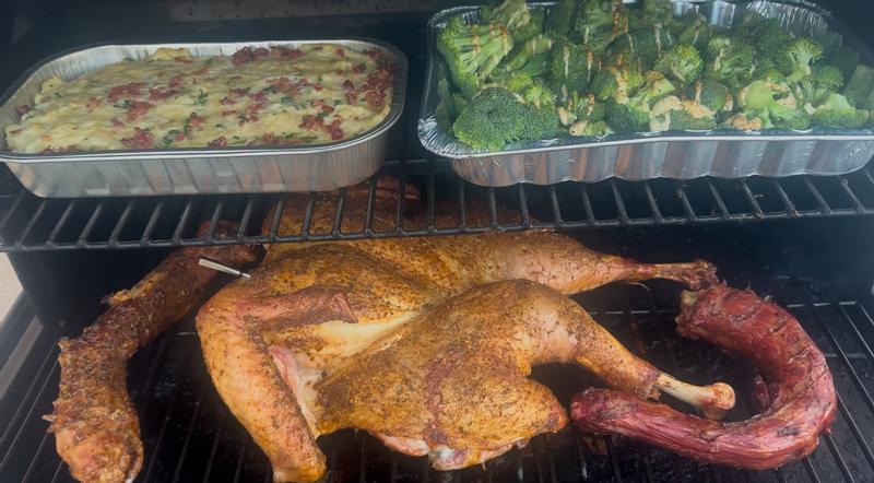 Second rack is nice and big.