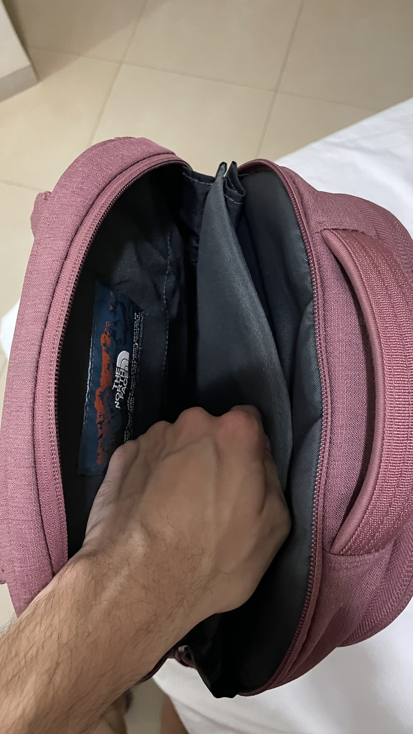 The Botton is thinly coated.