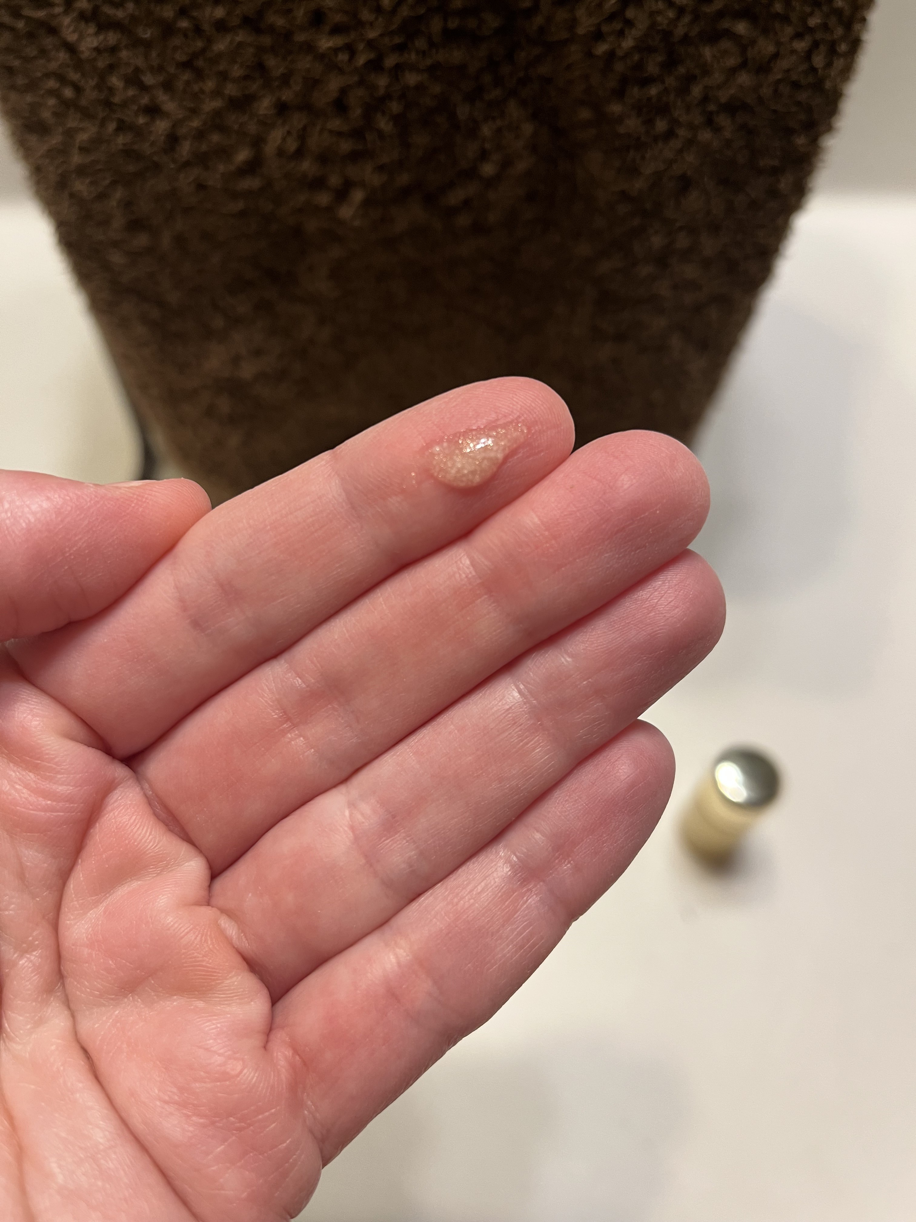 Light, silky product