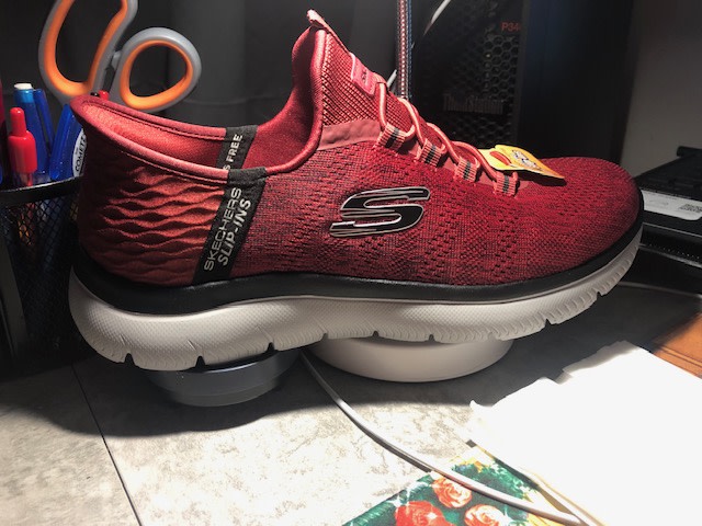 The sole is actually light grey