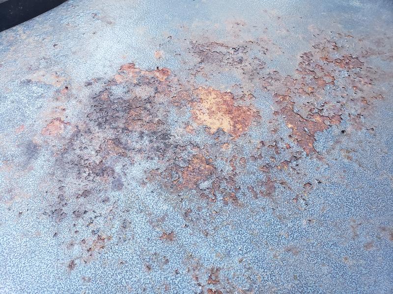 Rusting Out Table Top