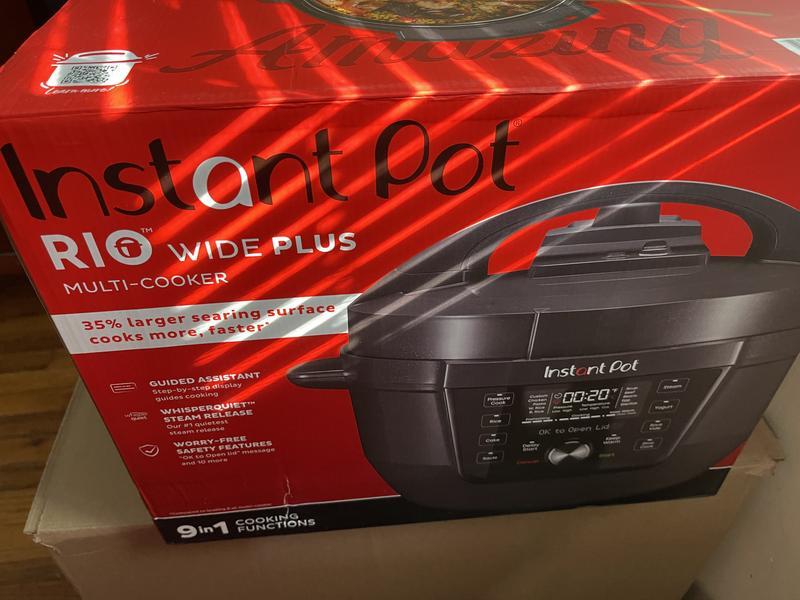 Instant Pot® 7.5Qt RIO™ Wide Plus 9-in-1 Multi-Cooker - Macy's