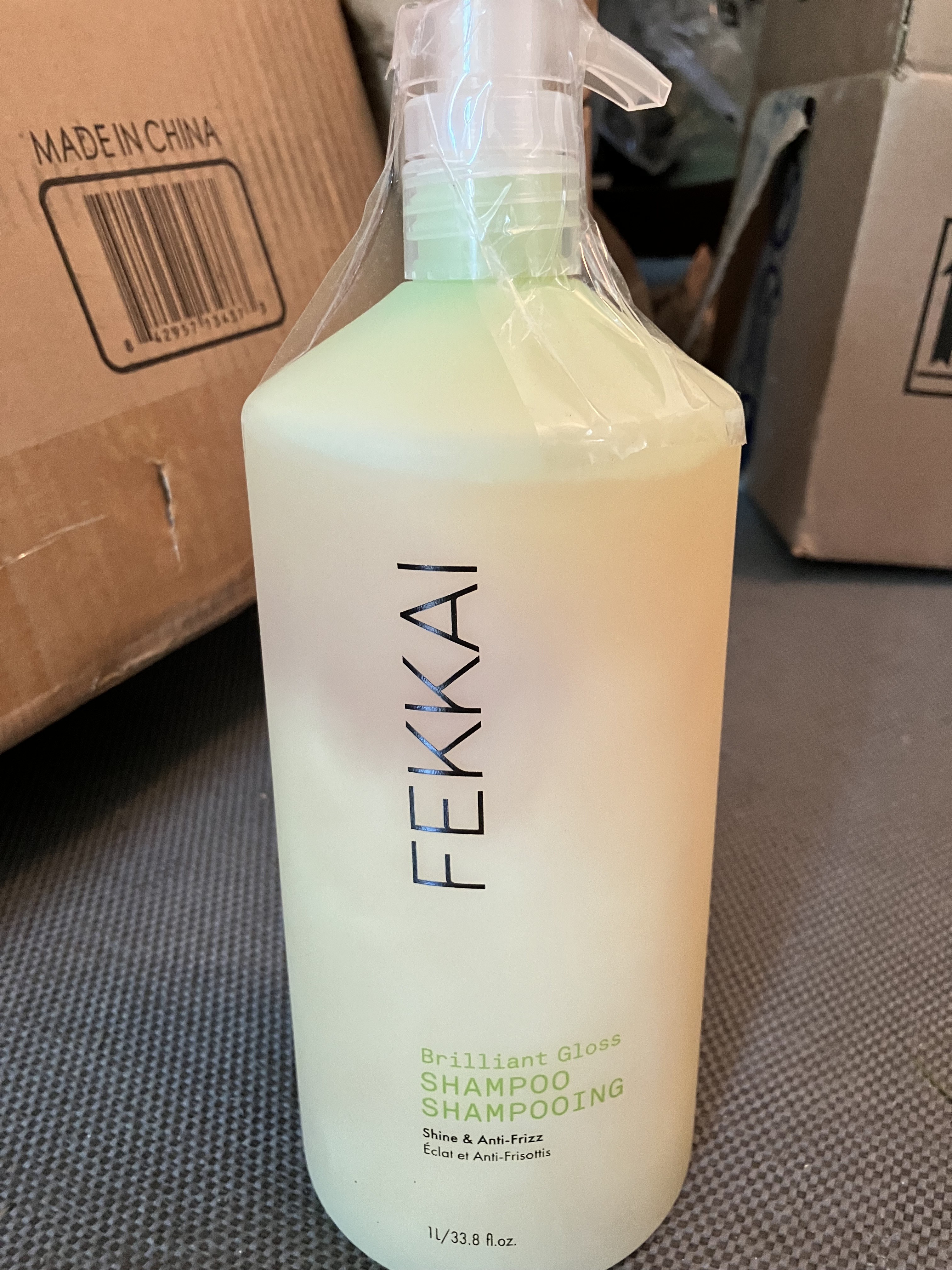 See the brown?  Used to be pearly yellow.