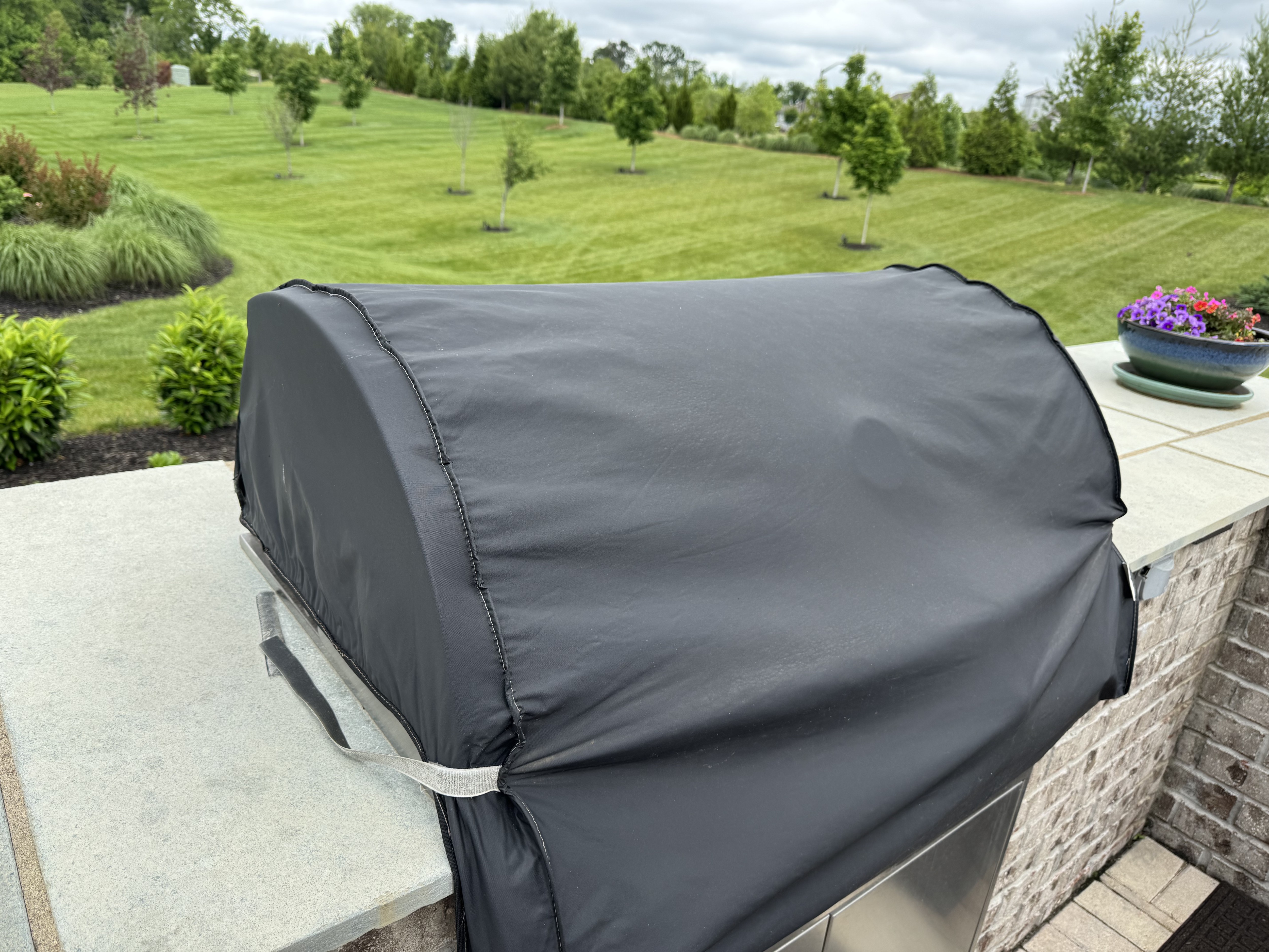 Authentic 40" Blaze cover ordered from this site - doesn't fit