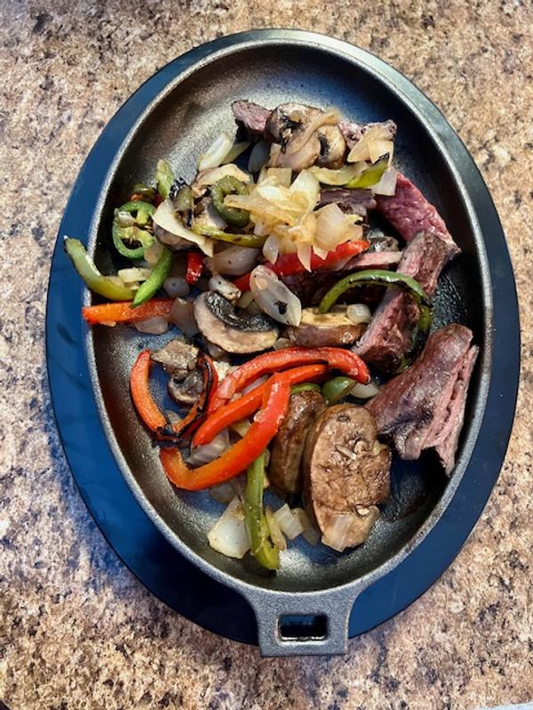 Cast Iron Skillet In Action