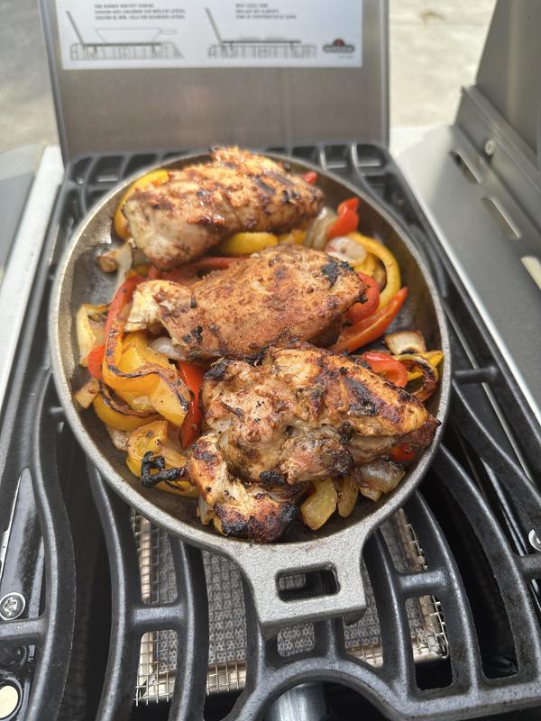 Finished with chicken