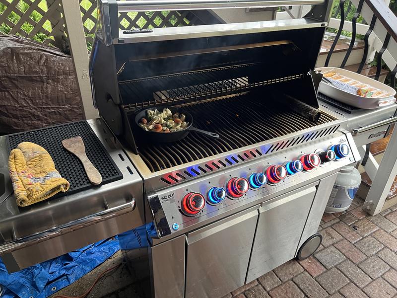 Trying out the pan on the PP665