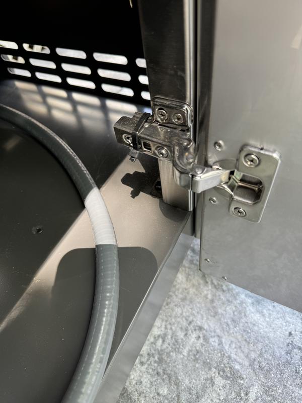 Hinge broken out of the box