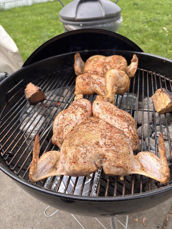 Two whole chickens with ease