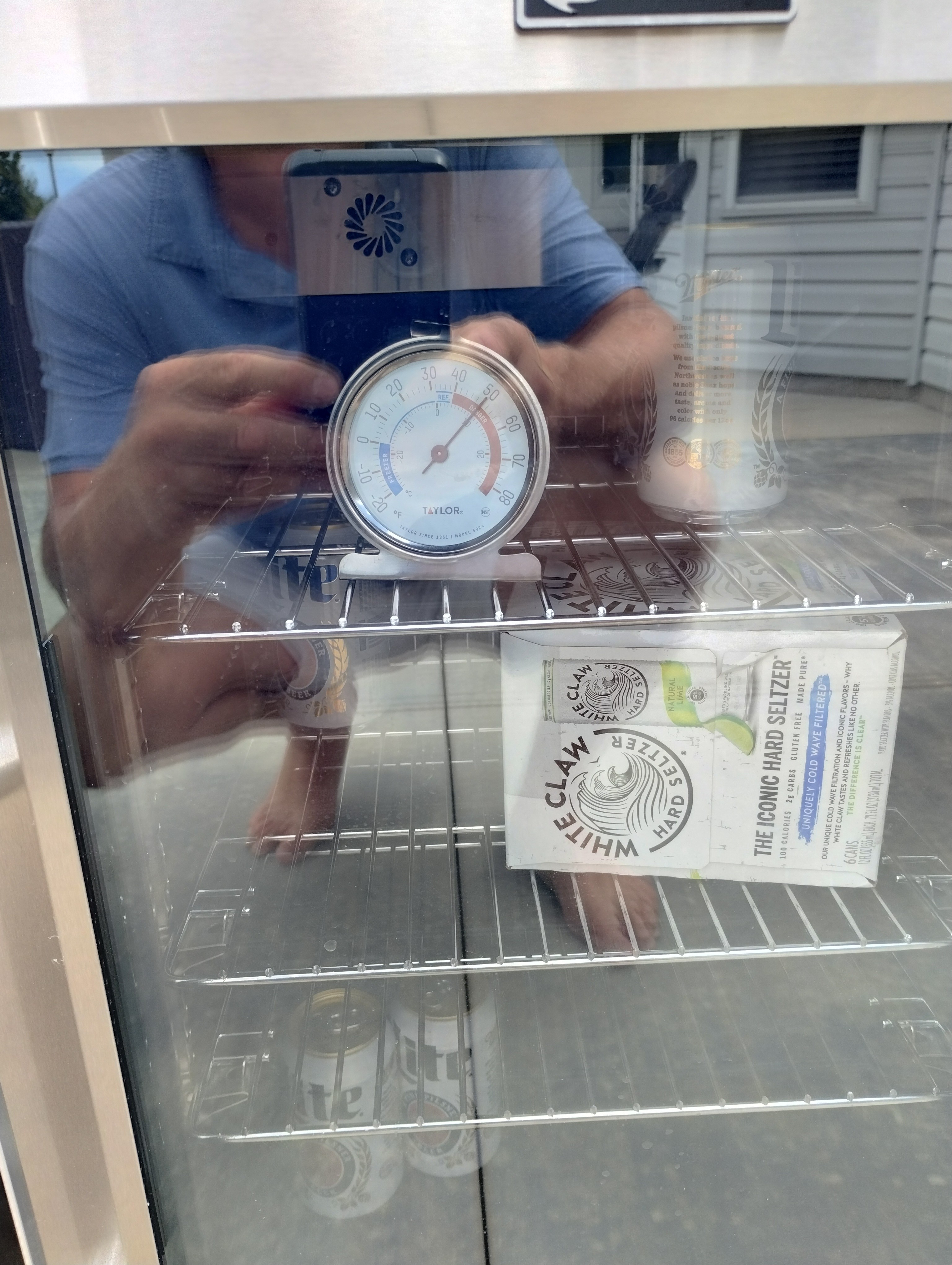 To warm for drinks