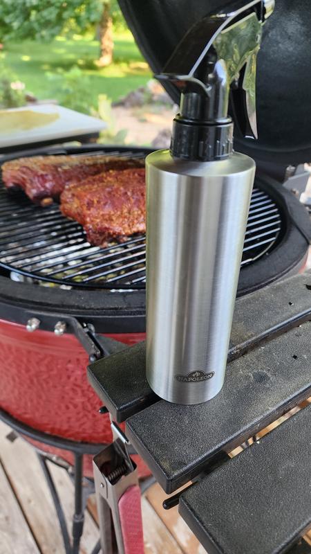 ACV & apple juice on baby back ribs