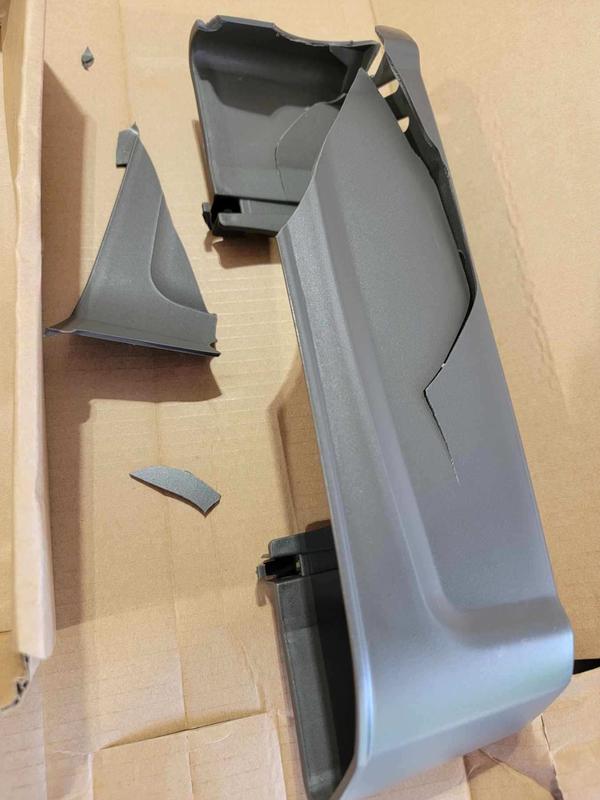 Door, grease trap and condiment tray