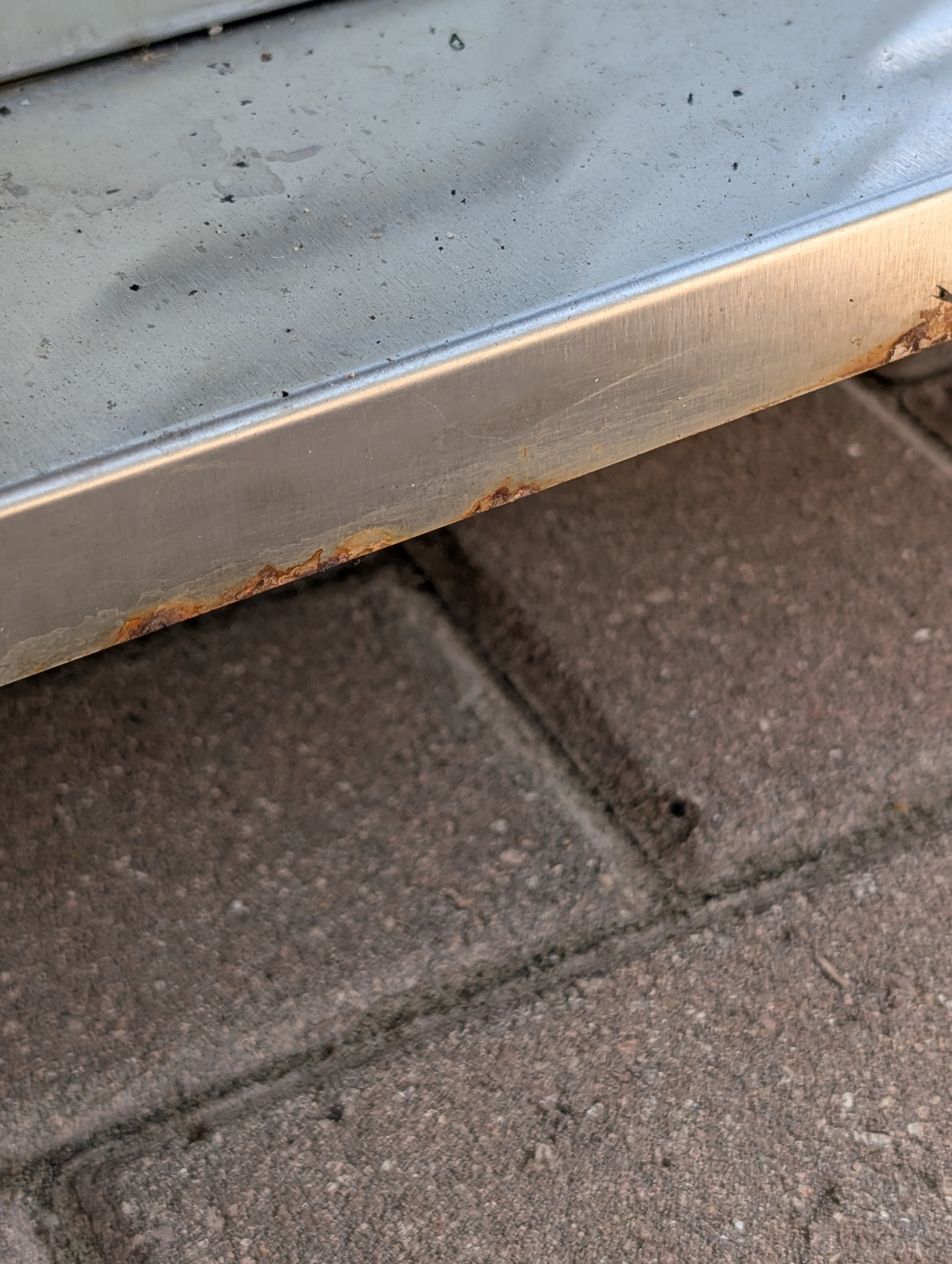 My new grill is already rusting. I'm very disappointed