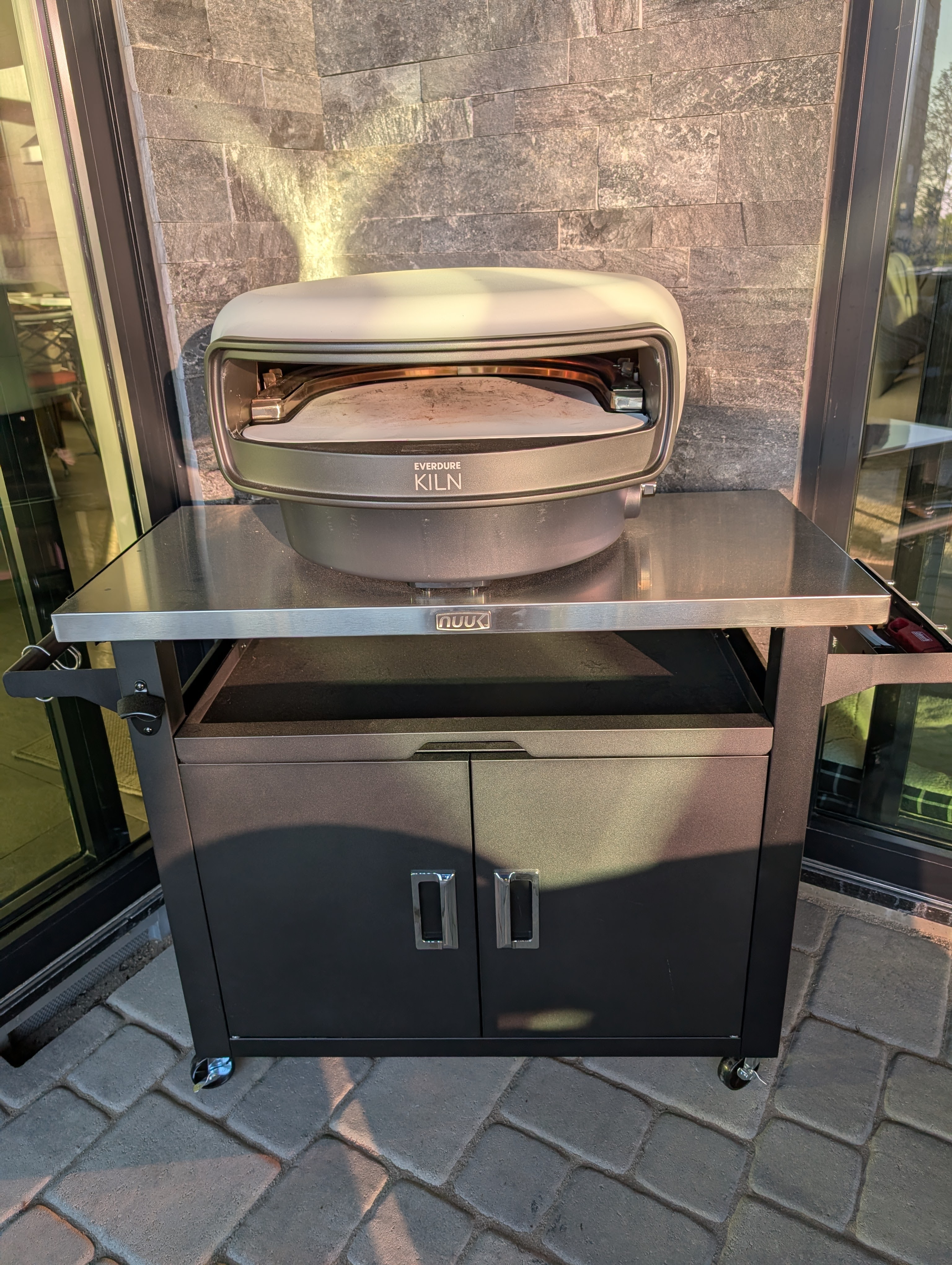 Everdure Kiln on NOOK cart