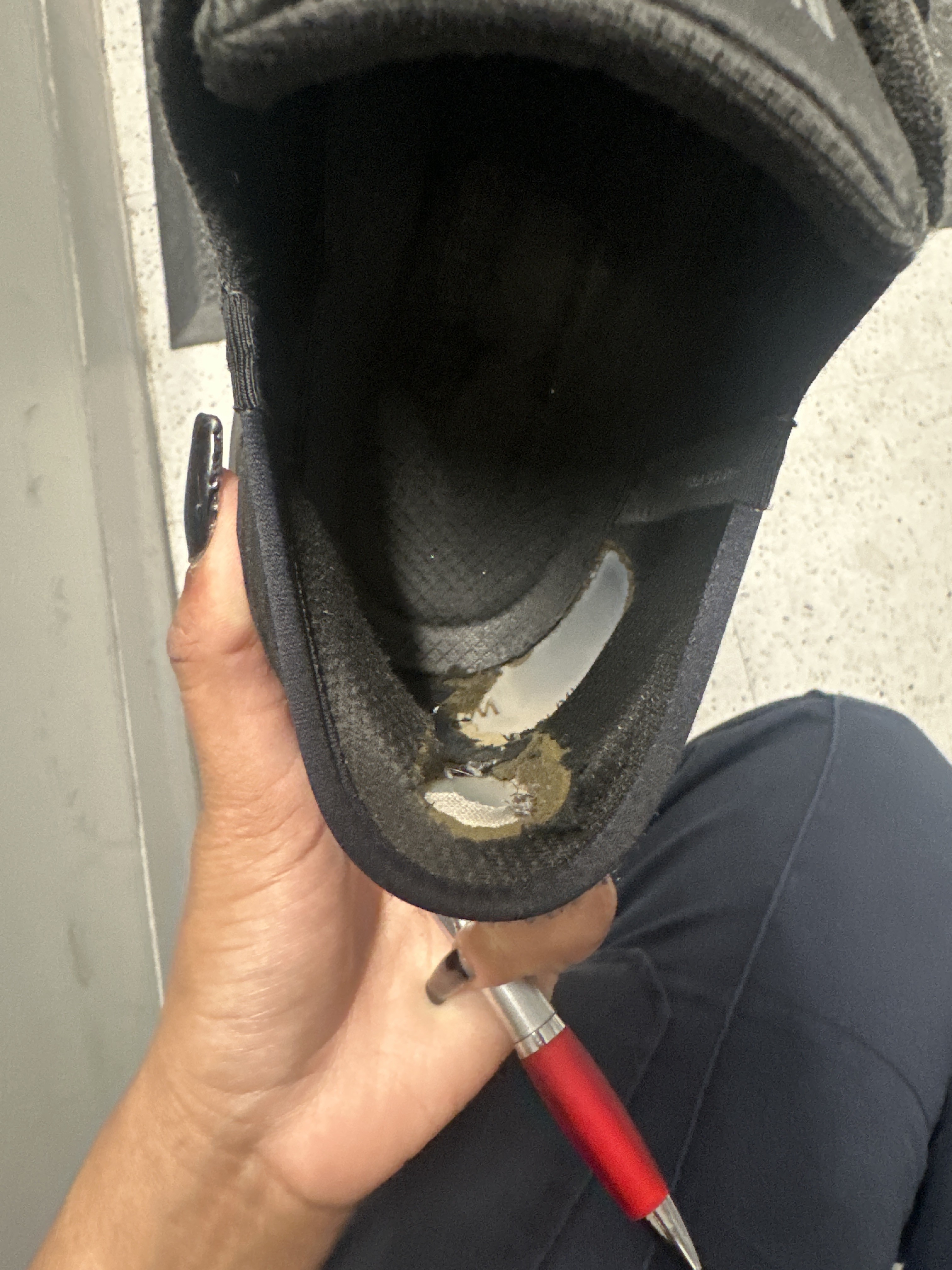 Worn out just from months use at my job