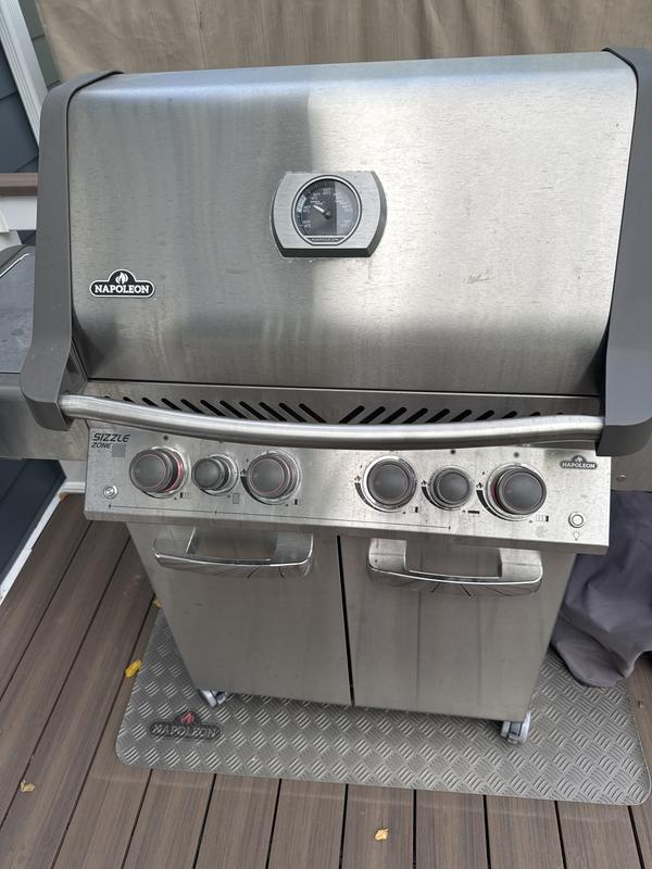Won't get much higher than this. Been preheating for 20 min. Plenty of propane